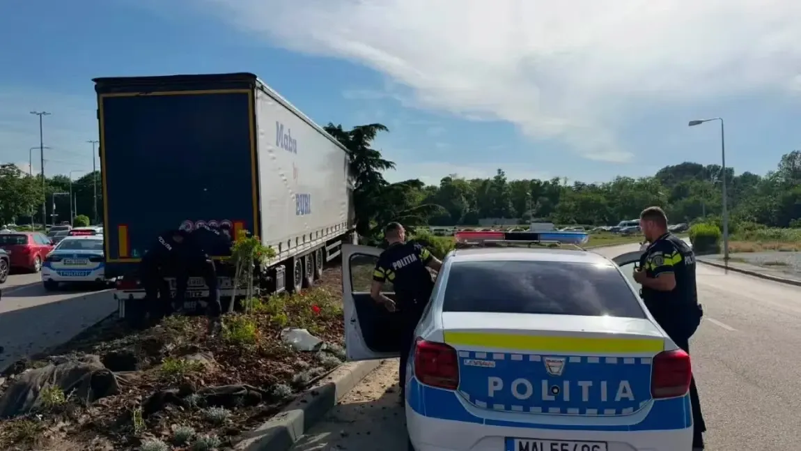 Anchetă internă la Poliția Locală Constanța după intervenția violentă asupra unui șofer de TIR: val de critici în mediul online