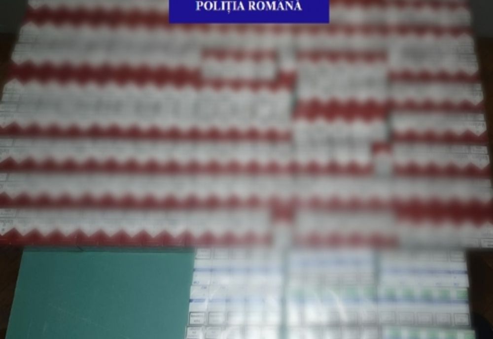 Șase sute de pachete de țigări, confiscate de la un orădean! Bărbatul s-a ales cu dosar penal pentru contrabandă
