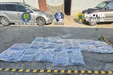 Bărbat reținut de DIICOT după ce a încercat să introducă în țară 38 de kilograme de canabis, ascunse în plafonul unei autoutilitare