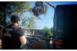 Descinderi la Sintești după incendierile de deșeuri. Garda de Mediu a descoperit depozite ilegale de cupru și aluminiu - VIDEO