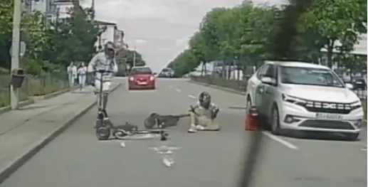 Accident trotinete Dolj