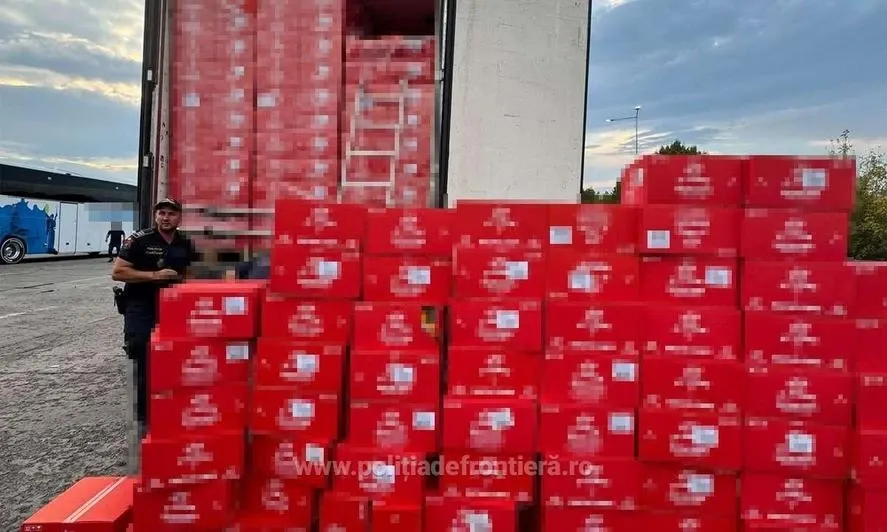 Țigări contrabandă/ IPF Giurgiu