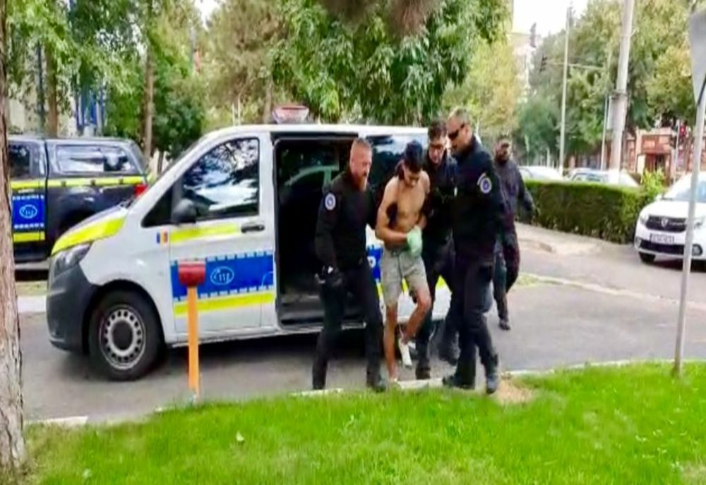 VIDEO Tânărul care a fugit din arestul Poliției Urziceni, a fost prins
