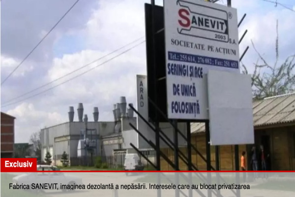 Fabrica SANEVIT, imaginea dezolantă a nepăsării. Interesele care au blocat privatizarea