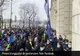 Protest la Ministerul Justiției. Sindicaliștii din penitenciare au ieșit din nou în stradă